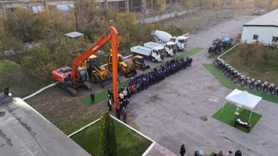 Водники Алматинской области получили новую спецтехнику
