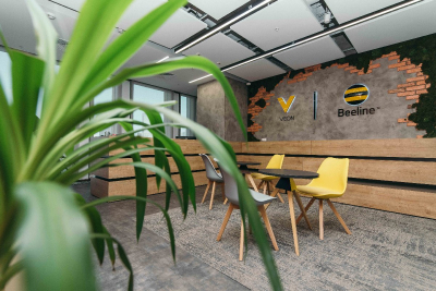 Как выглядит офис Beeline Казахстан